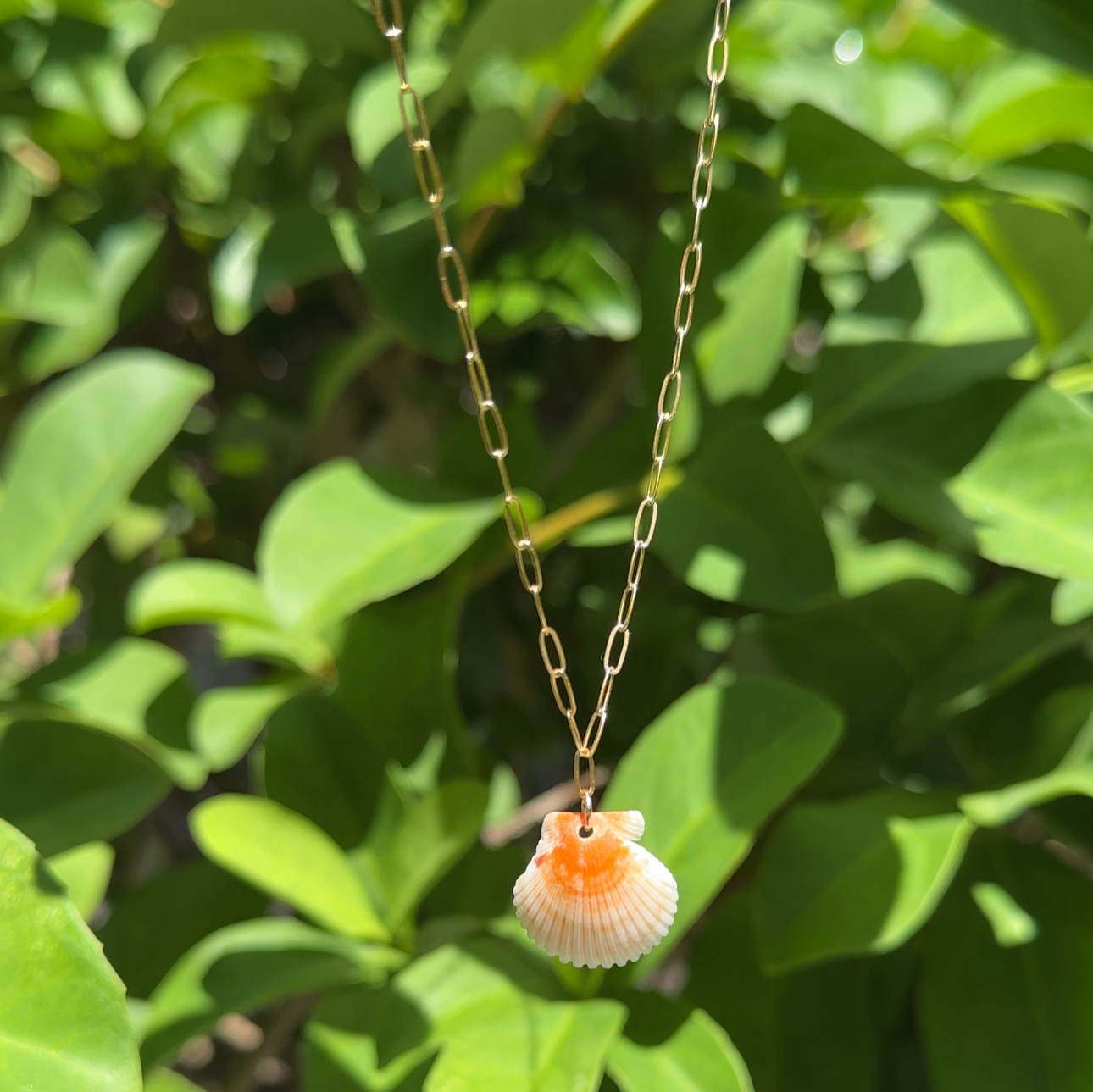 Gold Filled Mini Paperclip Necklace