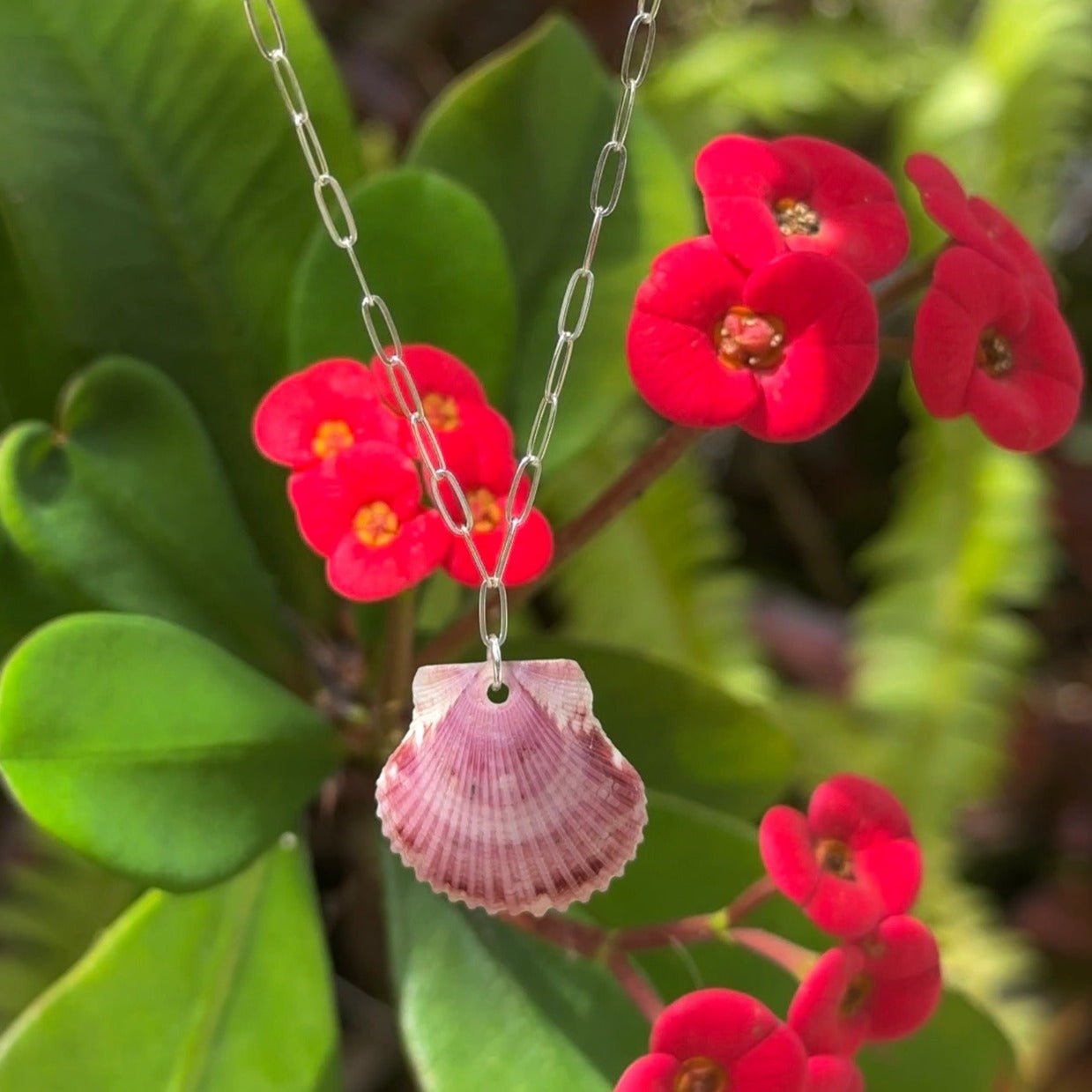 Sterling Silver Mini Paperclip Necklace