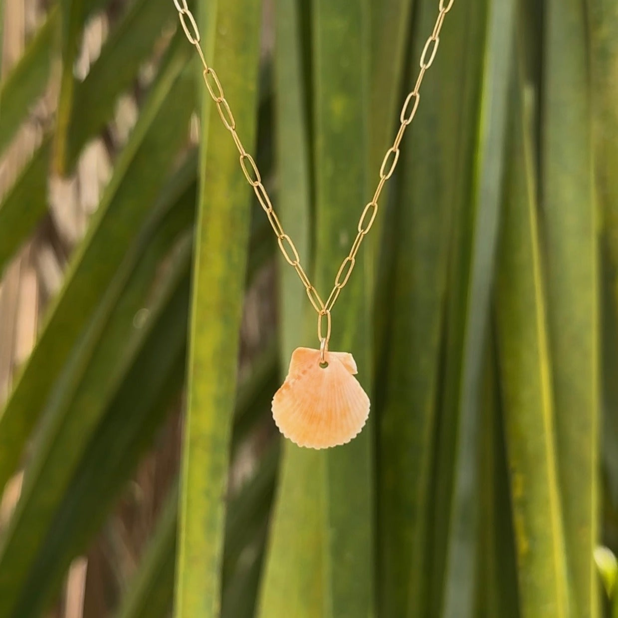 Gold Filled Mini Paperclip Necklace