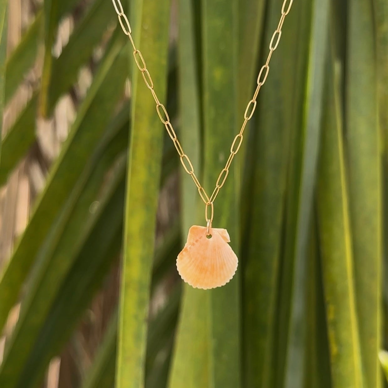 Gold Filled Mini Paperclip Necklace