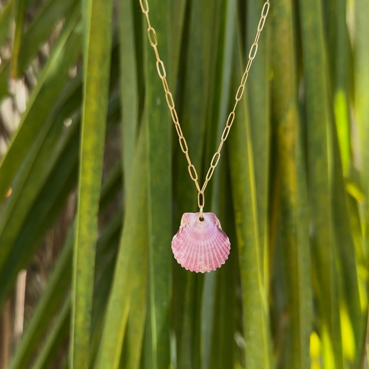 Gold Filled Mini Paperclip Necklace
