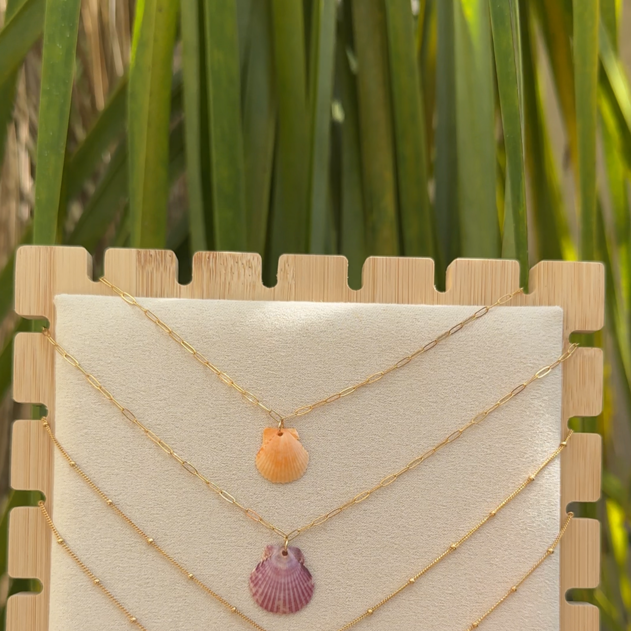 Gold Filled Mini Paperclip Necklace