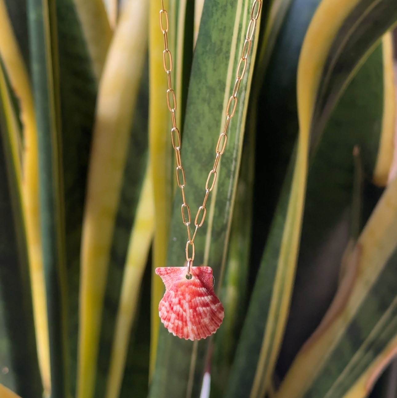 Gold Filled Mini Paperclip Necklace