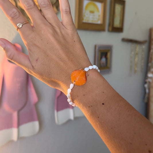 Rare Adjustable Seashell Bracelet